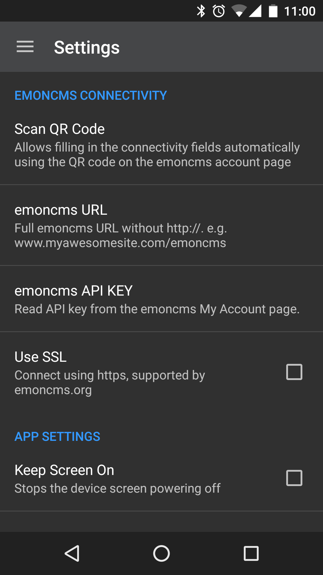 open qr code on android